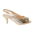 Miniatyrbilde 1 av 3: Good For The Sole Womens/Ladies Evelyn Peep Toe Wide Court Shoes