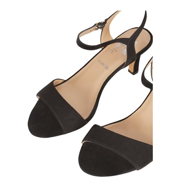 Good For The Sole Dame/Dame Thora ekstra brede sandaler med hæl