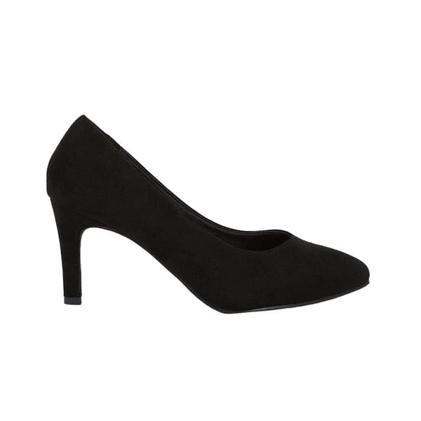 Good For The Sole Dame/Dame Emily Extra Wide Court Sko til kvinder/damer Natural Black 7 UK