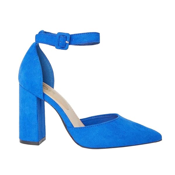 Dorothy Perkins Dam/Ladies Edie Tvådelade Pumps Blue 3 UK