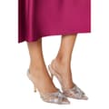 Miniatyrbild 3 av 3: Dorothy Perkins Kvinnor/Damer Brooke Crystal Sling Back Court Skor