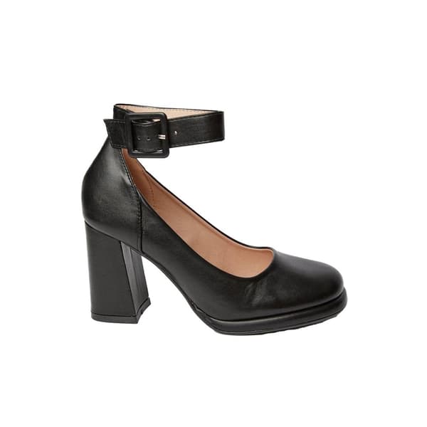 Faith Womens/Ladies Celine High Block Heel Court Shoes