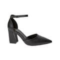 Pikkukuva 2 / 3: Dorothy Perkins Womens/Ladies Blanche Pointed Ankle Strap High Block Heel Court Shoes