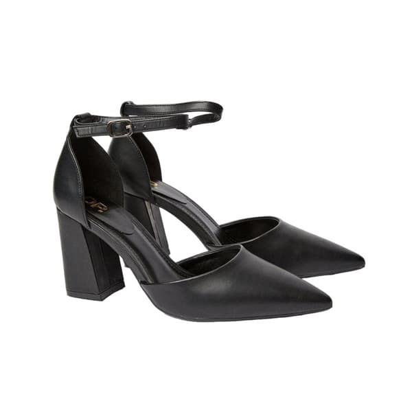 Dorothy Perkins Womens/Ladies Blanche Pointed Ankle Strap High Block Heel Court Shoes