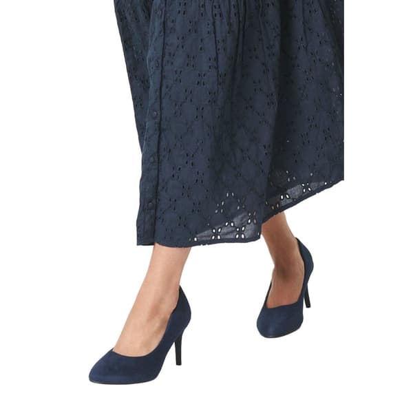 Good For The Sole Womens/Ladies Elsa Almond Toe Wide Court Shoes