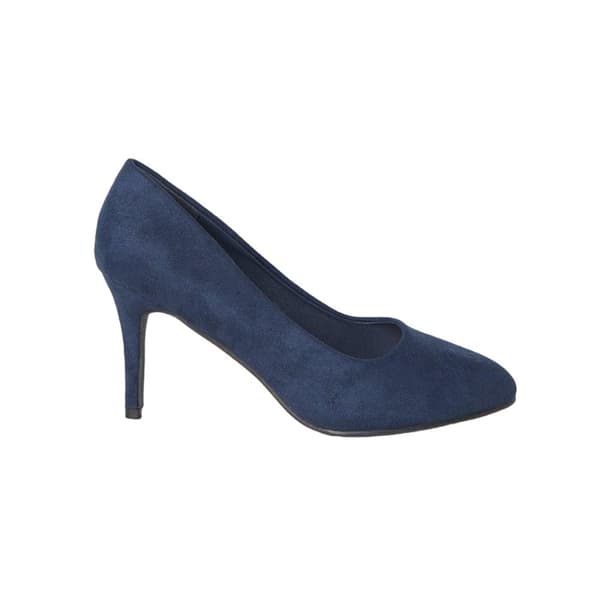 Good For The Sole Womens/Ladies Elsa Almond Toe Wide Court Shoes