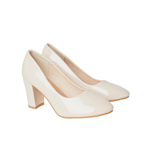 Good For The Sole Womens/Ladies Camilla Almond Toe Wide Court Shoes
