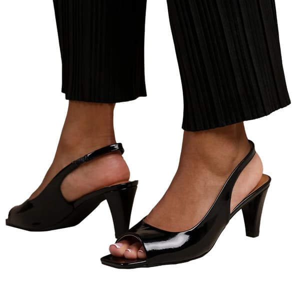Where's That From Womens/Ladies York Sling Back Wide Mid Heel Sandals