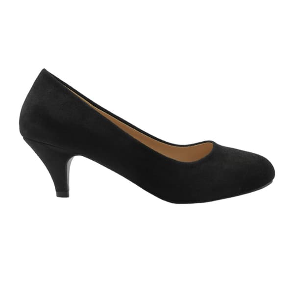 Where's That From Womens/Ladies Shea Faux Suede Low Heel Court Pumps