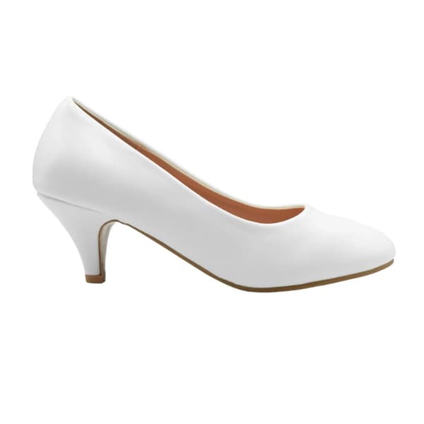 Where's That From Womens/Ladies Shea Faux Suede Low Heel Court Pumps
