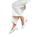 Pikkukuva 3 / 3: Where's That From Womens/Ladies Seattle Faux Leather Square Toe Low Block Heel Shoes