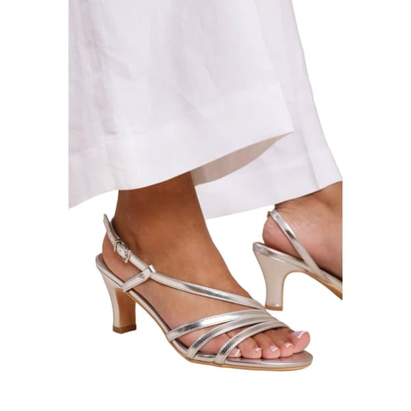 Where's That From Womens/Ladies Mykonos Multi Strap Low Block Heel Sandals