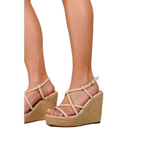 Where's That From Womens/Ladies Elen Ankle Strap Wedge