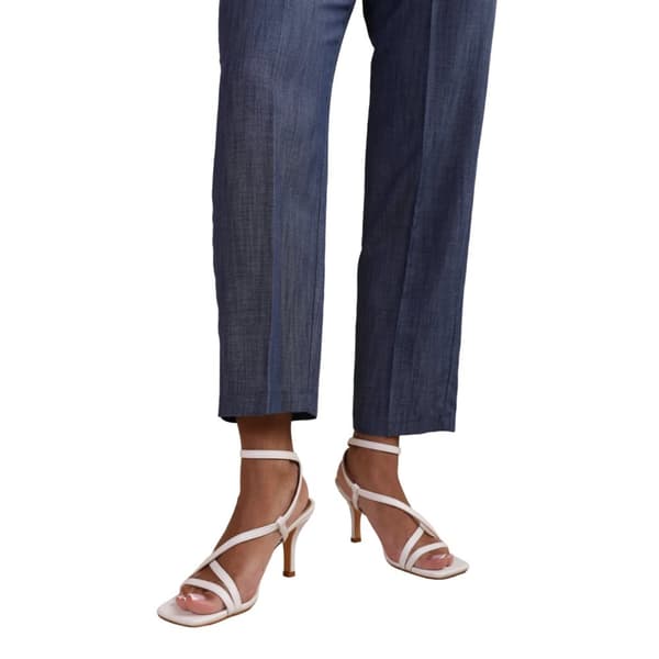 Where's That From Womens/Ladies Austin PU Crossover Strap Wide Sandals