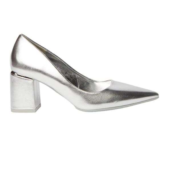 Dorothy Perkins Womens/Ladies Baden Metallic Detail Medium Block Heel Court Shoes
