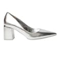 Pikkukuva 2 / 3: Dorothy Perkins Womens/Ladies Baden Metallic Detail Medium Block Heel Court Shoes