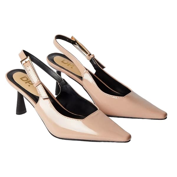 Dorothy Perkins Womens/Ladies Donna Sling Back Mid Heel Court Shoes Beige 6 UK