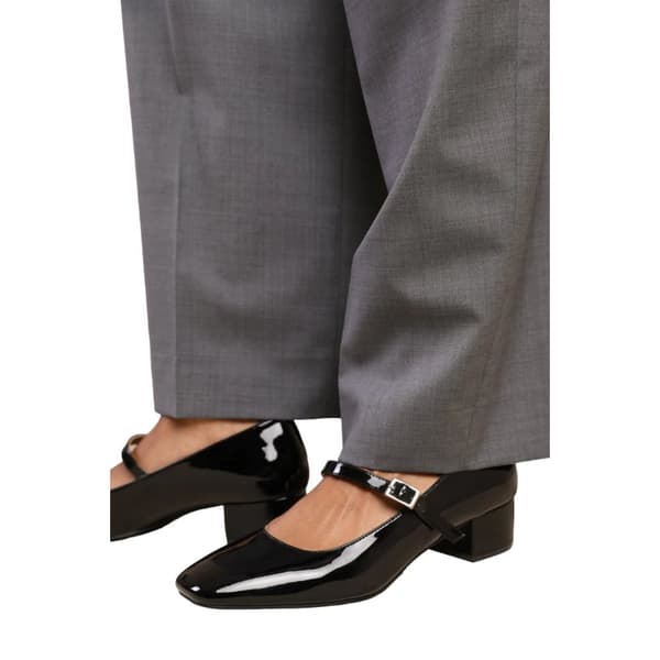 Where's That From Womens/Ladies Oslo Square Toe Wide Low Block Heel Pumps
