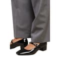 Pikkukuva 3 / 3: Where's That From Womens/Ladies Oslo Square Toe Wide Low Block Heel Pumps