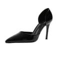 Pikkukuva 1 / 4: Where's That From Womens/Ladies Athens Patent Faux Leather Pointed Stiletto Heel High Heels