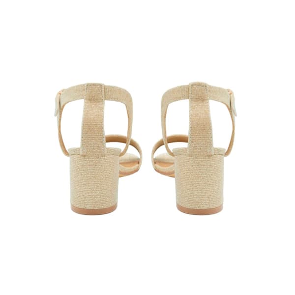 Where's That From Womens/Ladies Adrianna Strappy Wide Mid High Block Sandals