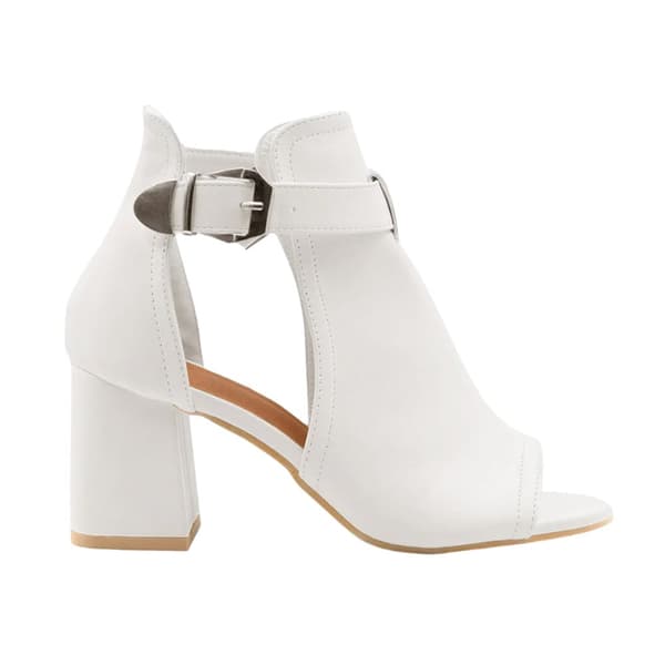 Where's That From Womens/Ladies Lisa Open Toe Block Heel High Heels