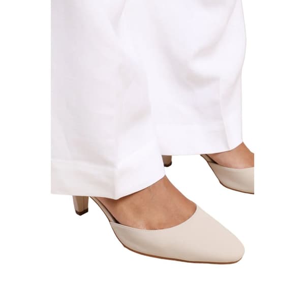 Where's That From Womens/Ladies Kansas Sling Back Wide High Heels