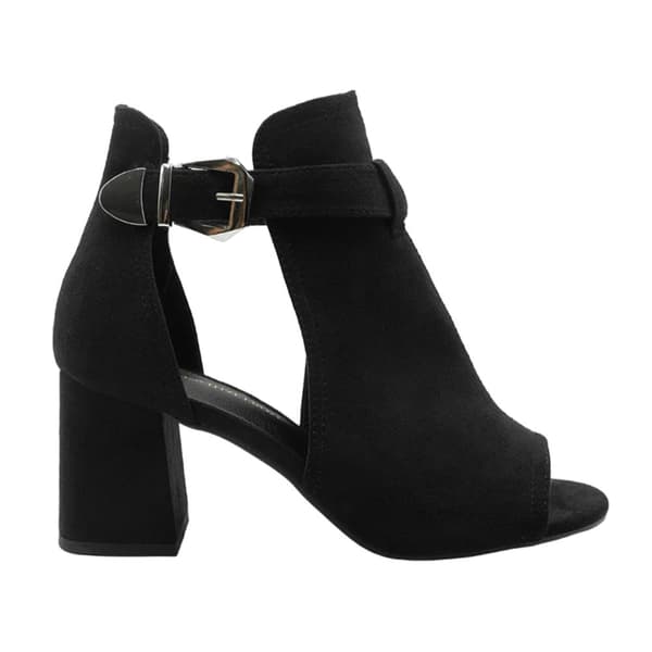 Where's That From Womens/Ladies Lisa Suede Open Toe Wide Block Heel Sandals