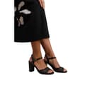 Pikkukuva 2 / 2: Where's That From Womens/Ladies Cuba Plaited PU Wide Medium Block Heel Sandals