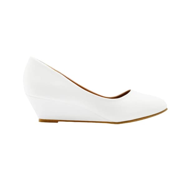 Where's That From Womens/Ladies Kieran Low Wedge Court Shoes
