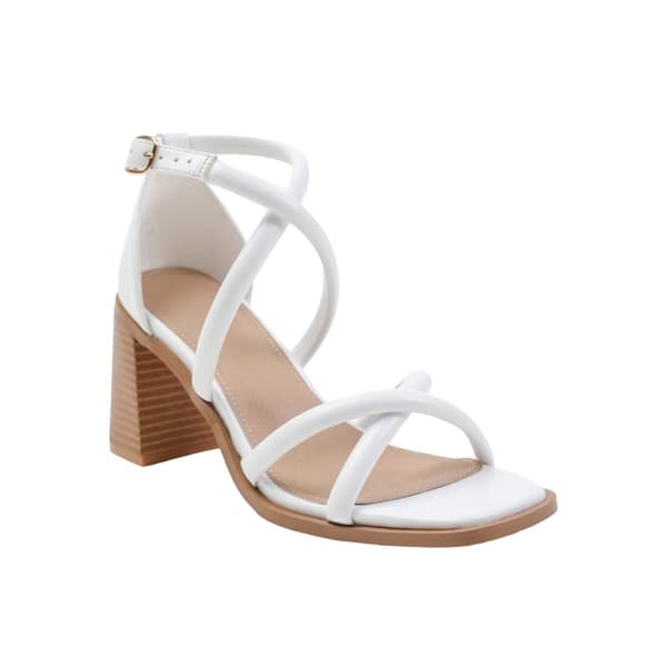 Where's That From Womens/Ladies Illinois Crossover Strap Sandals