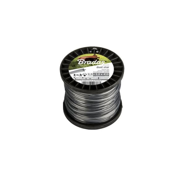 Trimmerline RIPPER DUAL, stjerne 3,0mm x 100m