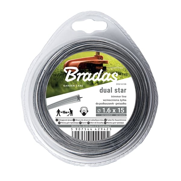 Set of 20 products. Trimmer line RIPPER DUAL, star 1,6mm x 15m