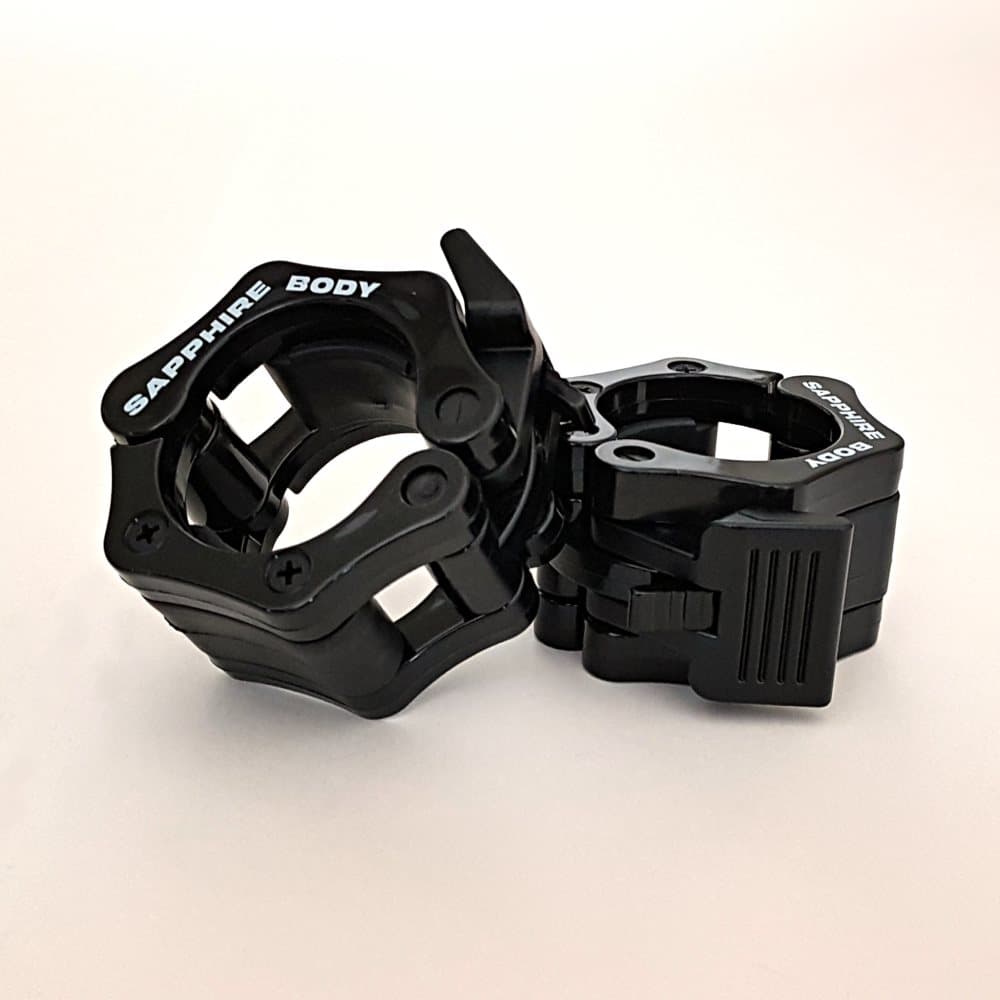 Skivstångslås / Jaw lock för 50 mm skivstång, Sapphire Body (snabblås)