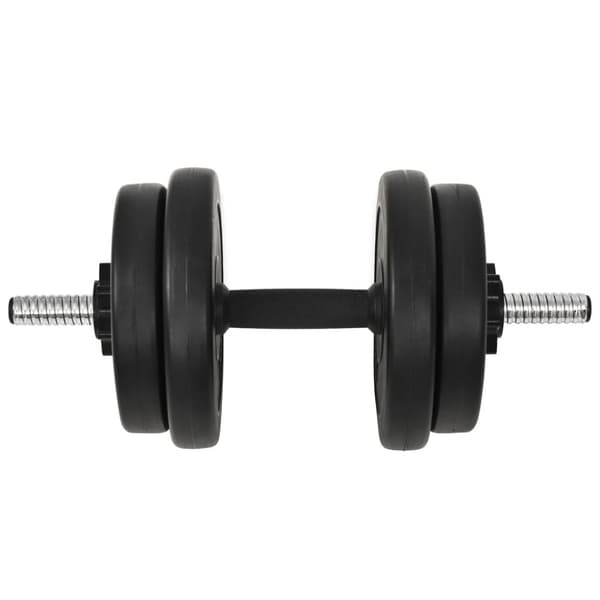 vidaXL håndvægtsæt i 14 dele 20 kg