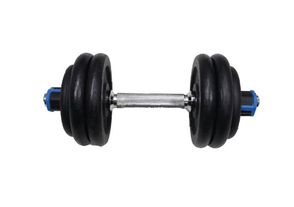 Stänger + hantlar 50 KG i stål - FITLIFE - All Inclusive