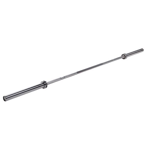 GO901 OLYMPIC BAR 20KG 2200MM HMS PREMIUM + ZG1500 SILVER LOCK KÄFTKLÄMMER (2 st)