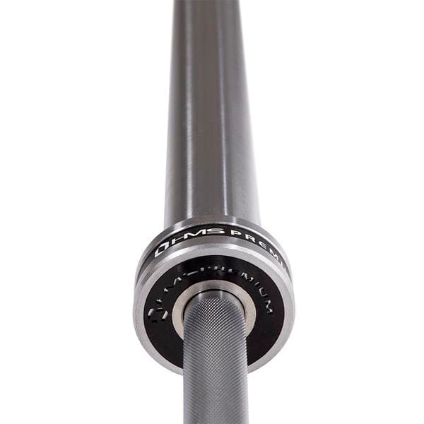 GO901 OLYMPIC BAR 20KG 2200MM HMS PREMIUM + ZG1500 SILVER LOCK KÄFTKLÄMMER (2 st)