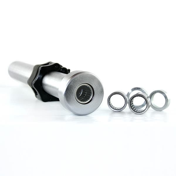 GO320 + ZG1000 SORT OLYMPISK BAR 14,8KG 1830MM HMS MED LÅSKÆBE SORTE KLEMMER