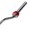 Miniatyrbillede 5 af 10: GOL320 + ZG1000 RØDE KLEMMER OLYMPIC BEND BAR 21KG 2300MM HMS
