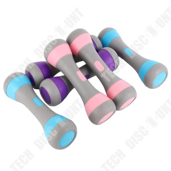 TD® Small Yoga Hantlar Fitness Accessoar för kvinnor (Rosa) -HALS