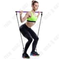 Miniatyrbild 3 av 4: TD® Pilates yoga stick fitness yoga stav bantning dragstång multifunktionell buken bröst expander