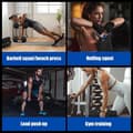 Miniatyrbild 6 av 6: Justerbara hantlar 4 i 1 Ekologiskt set omvandlingsbar till stång, kettlebell, armhävningshandtag 10KG