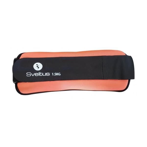 SVELTUS vägt armband - 1,5 kg x2 - Fitness - Röd - Unisex