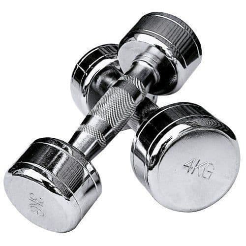 Chrome Hantel 9kg - TRENDIG - Fitness - Fysiskt underhåll - Bra kvalitet