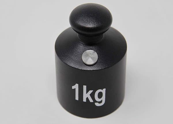 Stång - hantel - vikt Wissner - 070205.000 - ® aktiv lernen - Vikt 1 kg i gjutjärn