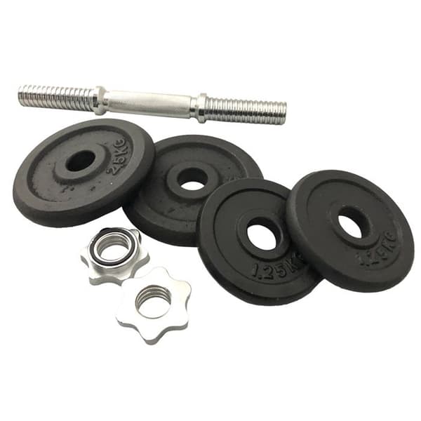 Stång - hantel - vikter Schildkröt - 960013 - Schildkrot hantelset, 10,0 kg i fodral