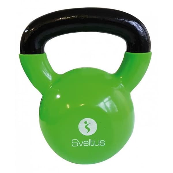 Kettlebell 12 kg - SVELTUS - Bättre grepp - Vinylbeläggning