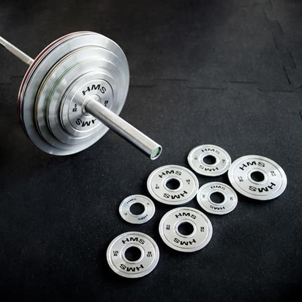TOS15 OLYMPISK PLAKETT STÅL KALIBRERAD 1,5 KG HMS