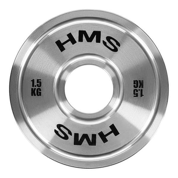 TOS15 OLYMPISK PLAKETT STÅL KALIBRERAD 1,5 KG HMS